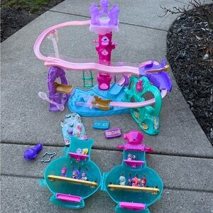 Nickelodeon Shimmer & Shine Teenie Genies Magic Carpet Adventure Playset bundle